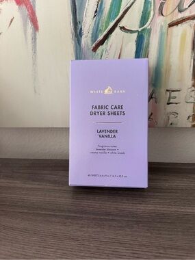 Lavender Vanilla Dryer Sheets
